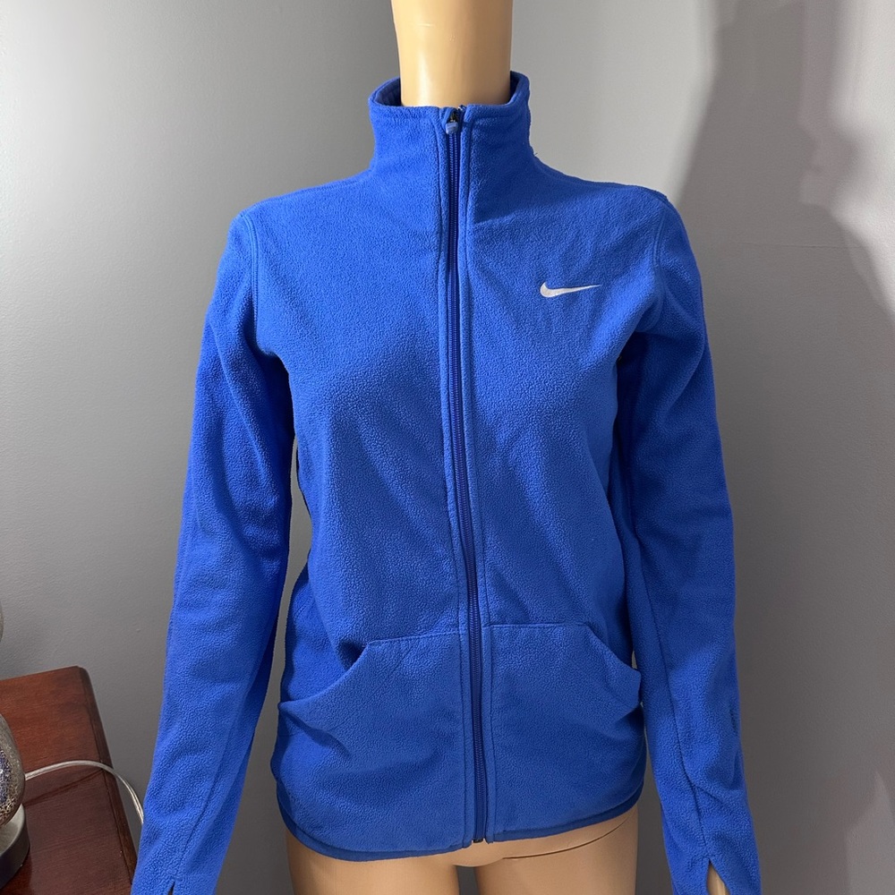 Nike Women's Blue Fleece Jacket